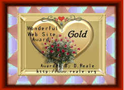 wonderful website gold award