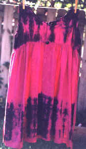 raspberry dress
